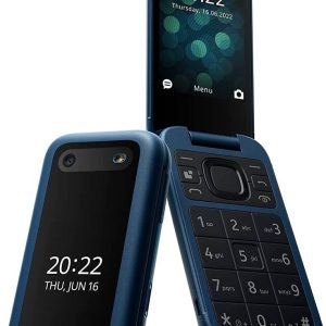 Nokia 2660 Flip 4G 2.8" Screen Dual SIM Feature Phone with Big Display, Emergency Button, Long Battery Life, Preloaded Gameloft Games and Or price in Qatar - PhoneCart