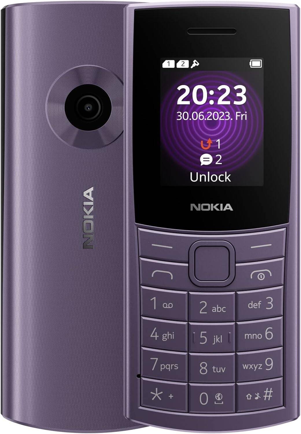 NOKIA 110 4G DS PURPLE price in Qatar - PhoneCart