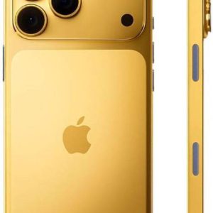Caviar Luxury 24k Gold Plated Customized for iPhone 17 Pro, 2TB Storage, Gold | 17Pro-2TBGold price in Qatar - PhoneCart