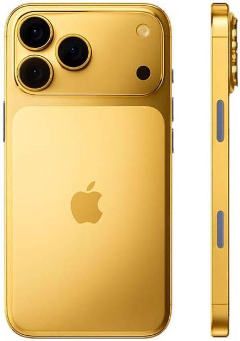 Caviar Luxury 24k Gold Plated Customized for iPhone 17 Pro, 2TB Storage, Gold | 17Pro-2TBGold price in Qatar - PhoneCart