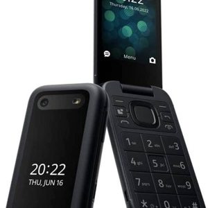 Nokia 2660 Flip 4G, 2.8" Screen Dual SIM Feature Phone with Big Display, Emergency Button, Long Battery Life, Preloaded Gameloft Games and O price in Qatar - PhoneCart