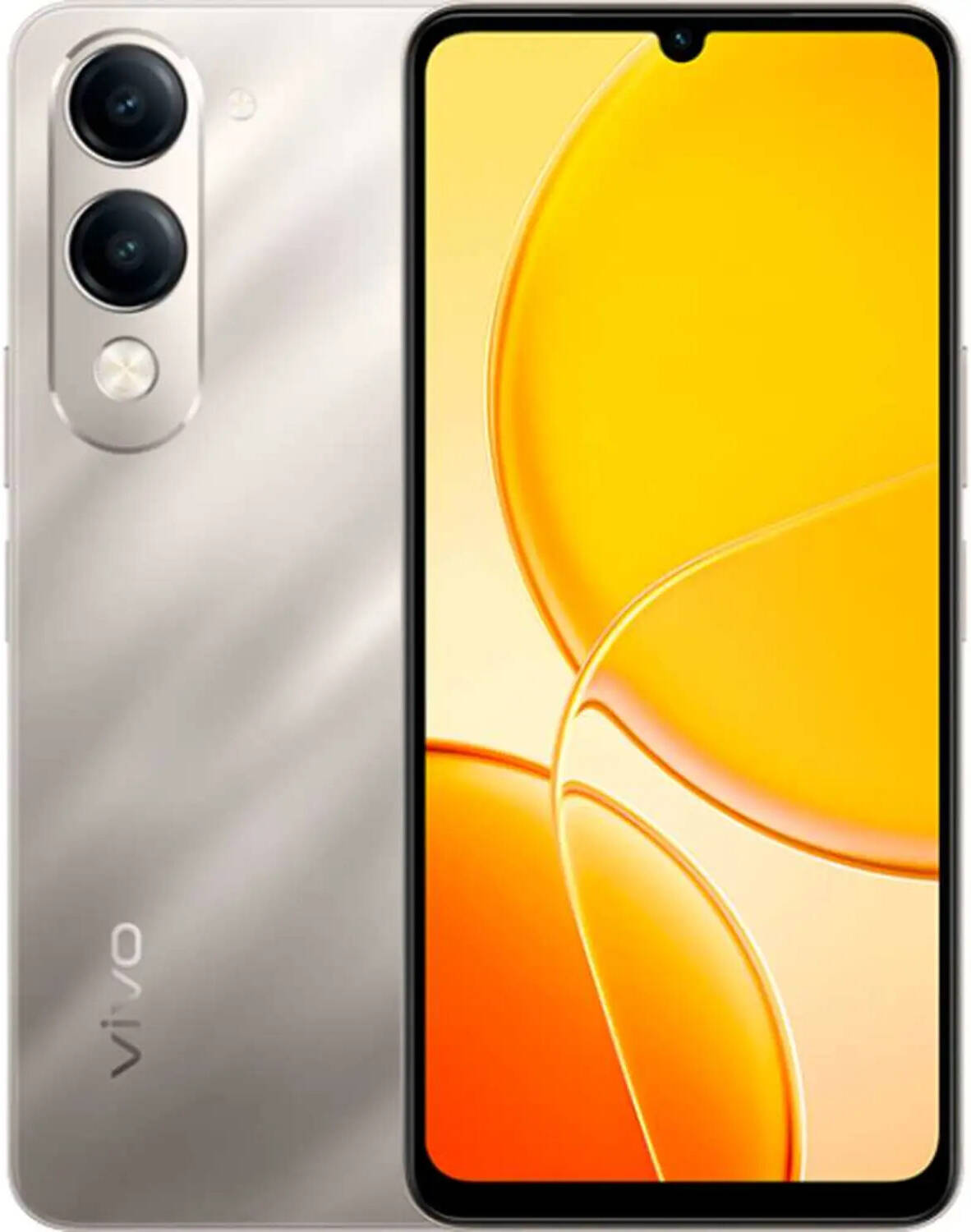 Vivo Y29s 5G Smartphone, 6.74" Display, 50MP Camera, 5500mAh Battery, Dimensity 6300, 6GB RAM, 128GB ROM, Gold | Y29s 5G price in Qatar - PhoneCart