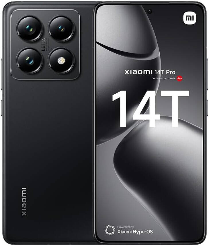 Xiaomi 14T Pro 5G Dual Sim Mobile Phone, 6.67" 144Hz AMOLED Display, Mediatek Chipset, 12GB RAM, 1TB ROM, HyperOS, 5000mAh Battery, Titan Bl price in Qatar - PhoneCart
