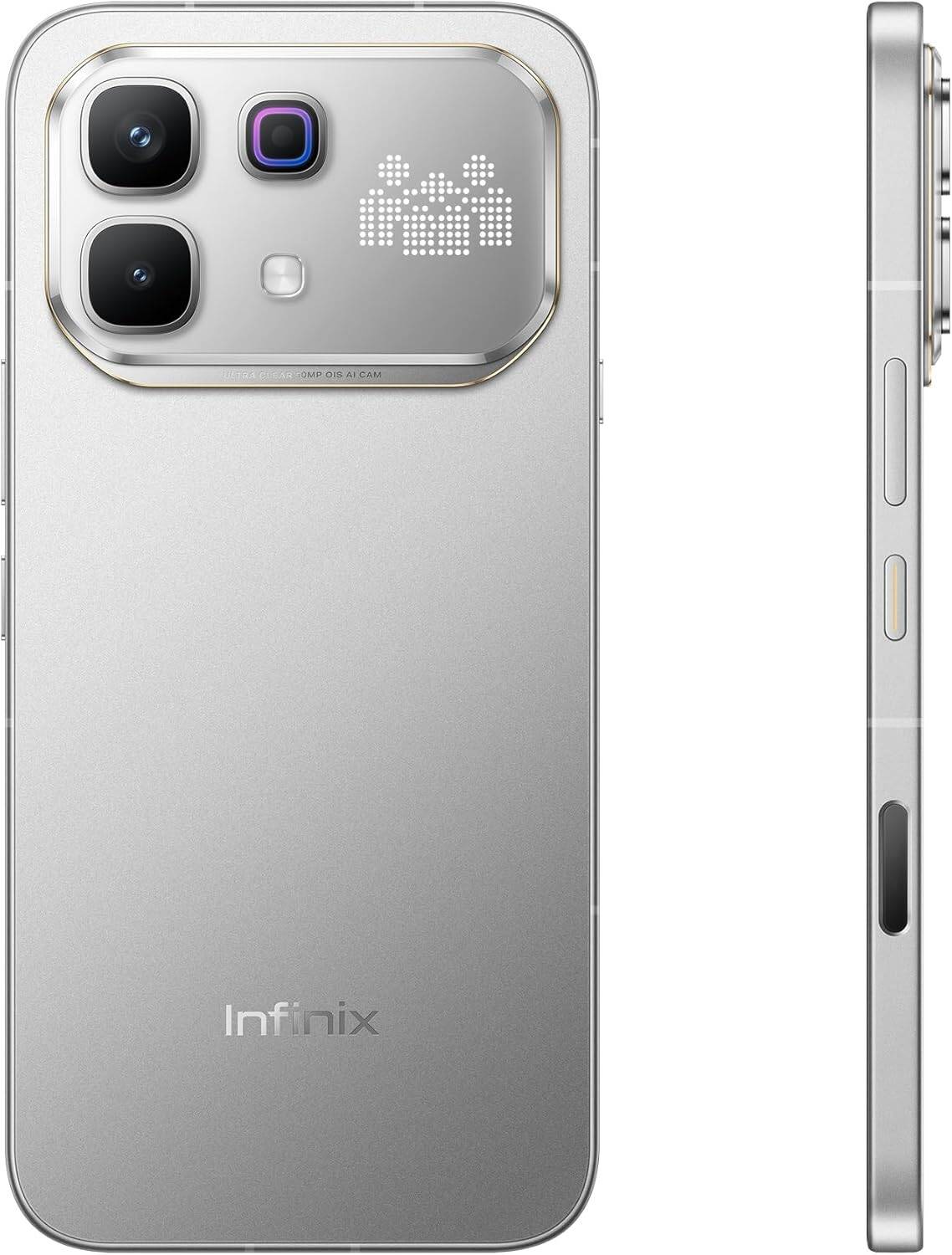 Infinix Note 60 Pro 5G Smartphone 8GB RAM 256GB Storage, 6.78" AMOLED Display, 50MP OIS Night Camera, 120FPS Gaming, Dual SIM Android Phone, price in Qatar - PhoneCart