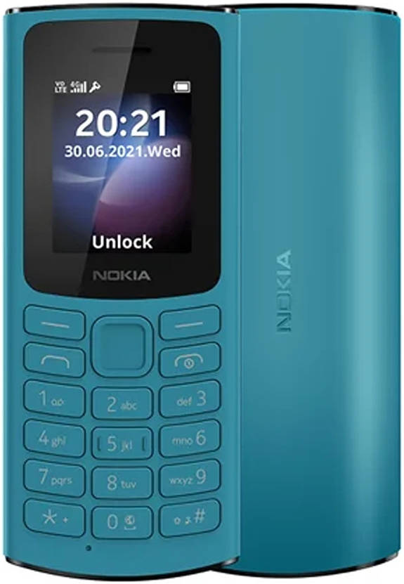 Nokia 105 4G Feature Phone With Long-Lasting Battery, Dual Sim, 128 MB Storage, Packed Features, Classic Games, Radio, Flashlight And Plenty price in Qatar - PhoneCart