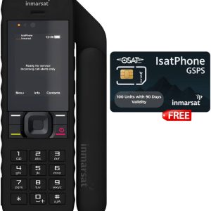 Inmarsat IsatPhone 2 Handset Satellite Phone with GSPS Sim Card & GSPS 100 Units Voucher, GEOS Emergency Assistance, Reliable L-Band Connect price in Qatar - PhoneCart