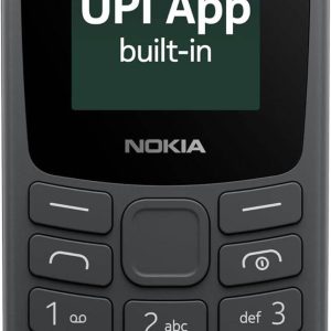 Nokia 105 Dual SIM 4G Smart Phone, 1.8" QQVGA Display, Symbian OS, Wireless FM Radio, Space for 2,000 Contact and 500 SMS, Built-In UPI App, price in Qatar - PhoneCart
