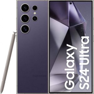 Samsung Galaxy S24 Ultra, 512GB, Violet, 12GB RAM, Android Smartphone, 200MP Camera, (International Version) price in Qatar - PhoneCart