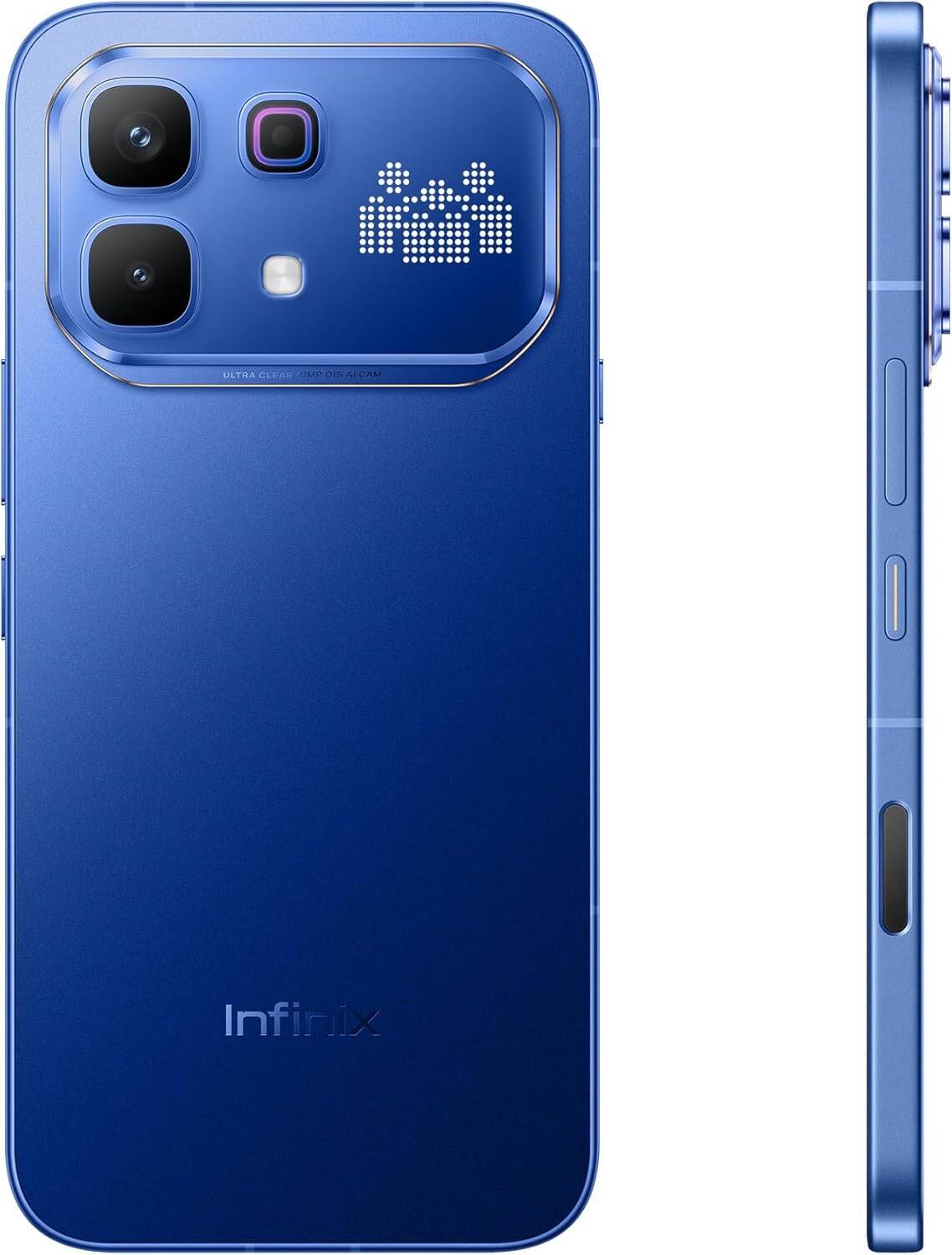 Infinix Note 60 Pro 5G Smartphone 8GB RAM 256GB Storage, 6.78" AMOLED Display, 50MP OIS Night Camera, 120FPS Gaming, Dual SIM Android Phone, price in Qatar - PhoneCart